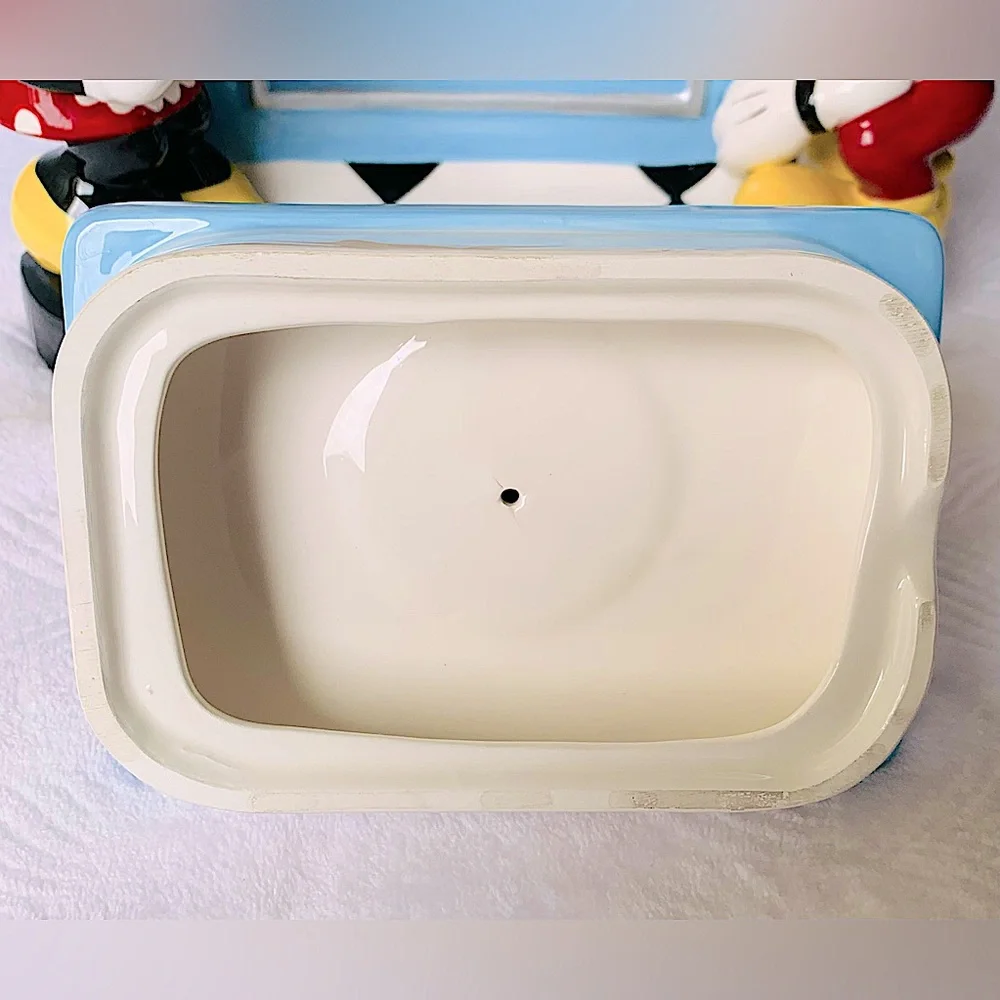 Disney Store Mickey Minnie Pluto Baking Oven Cookie Jar - Picture 11 of 13